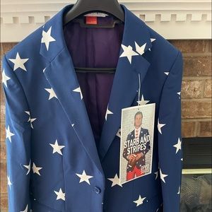 Stars and Stripes suit coat (Size 38)
